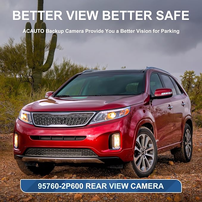 Rear View Backup Camera Fit for Kia Sorento 2014-2015, Reversing Parking Assist - Image 7