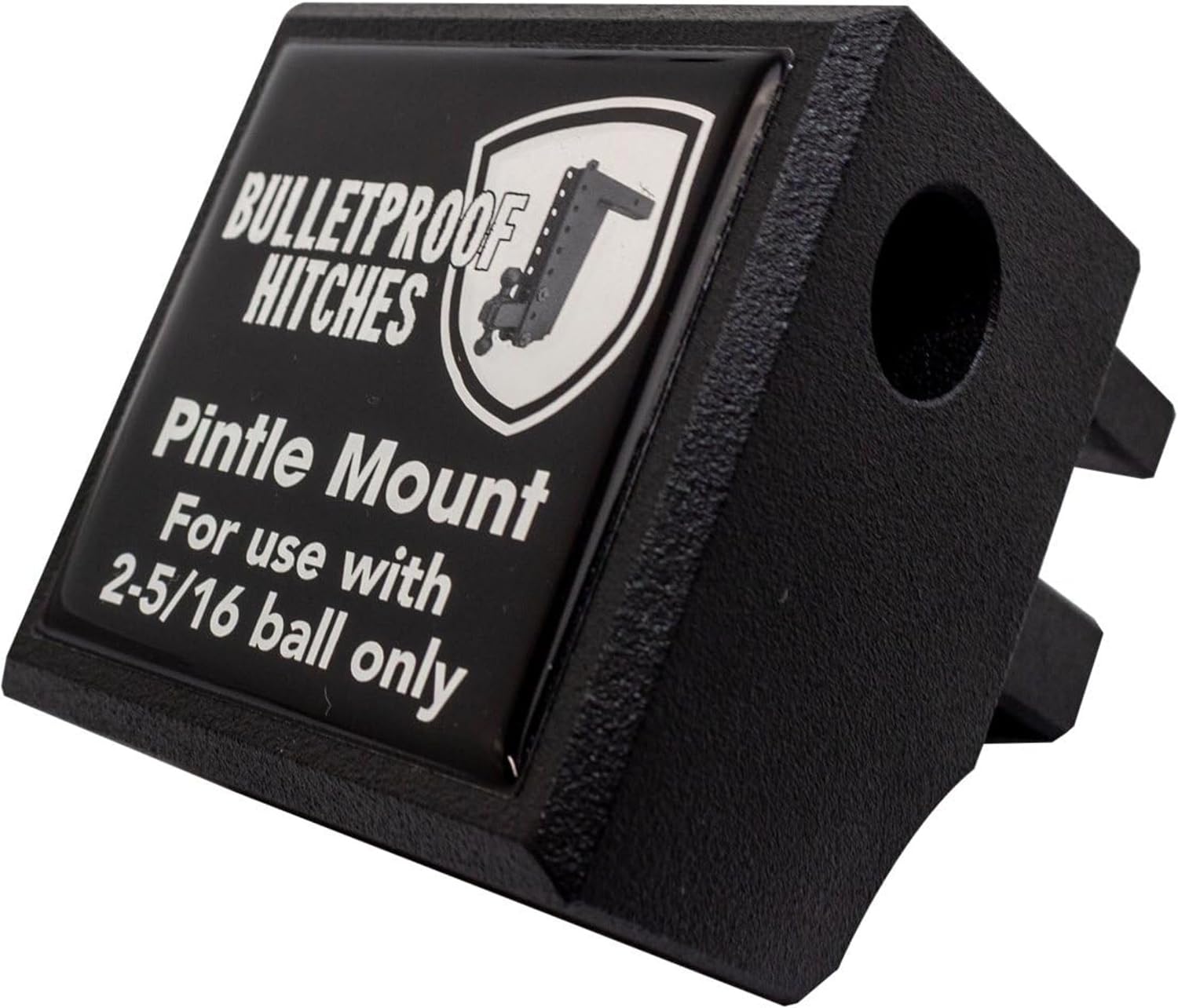 BulletProof Hitches - Trailer Hitch Pintle Attachment Rated to 36,000 Ibs - Converts Dual Ball Into Pintle Hitch - BulletProof Hitch Accessories