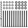 1/2" x 8" carriage bolt kit, 12 bolts, main product view