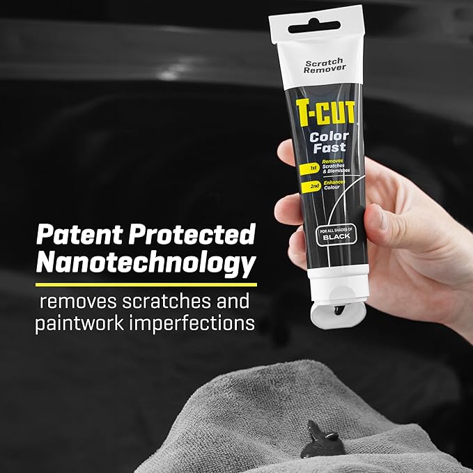 T-Cut Black Scratch Remover, Color Fast Car Wax Polish Color Enhancer, 5.3 Oz - Image 5
