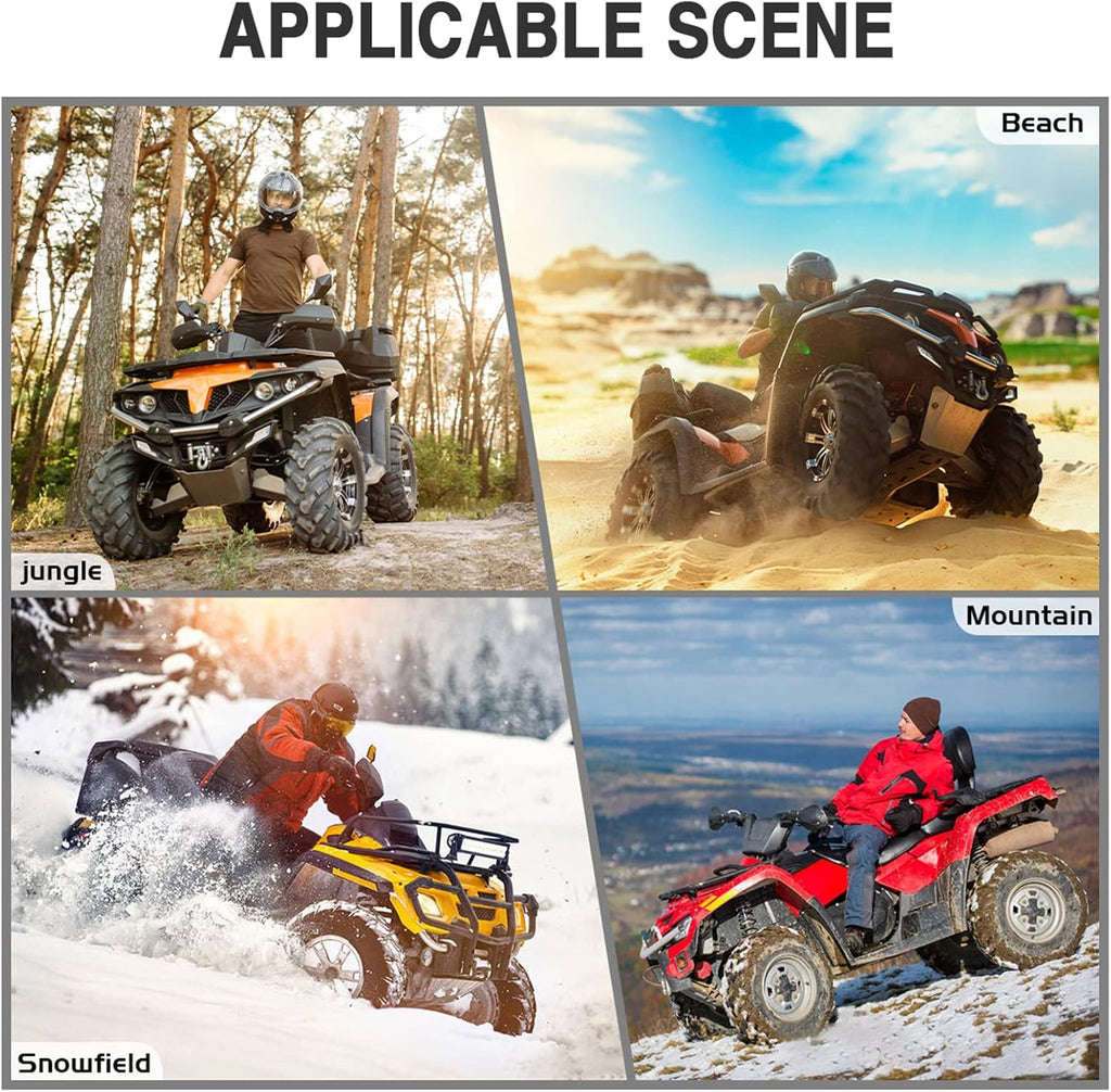 Himal Outdoors ATV Seat Cover Waterproof 420D Oxford Fits Most ATV