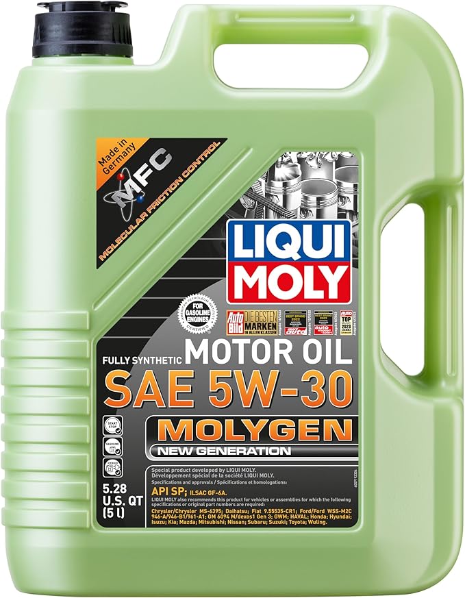LIQUI MOLY Molygen New Generation 5W-30 Motor Oil | 5 Liter | Fully synthetic
