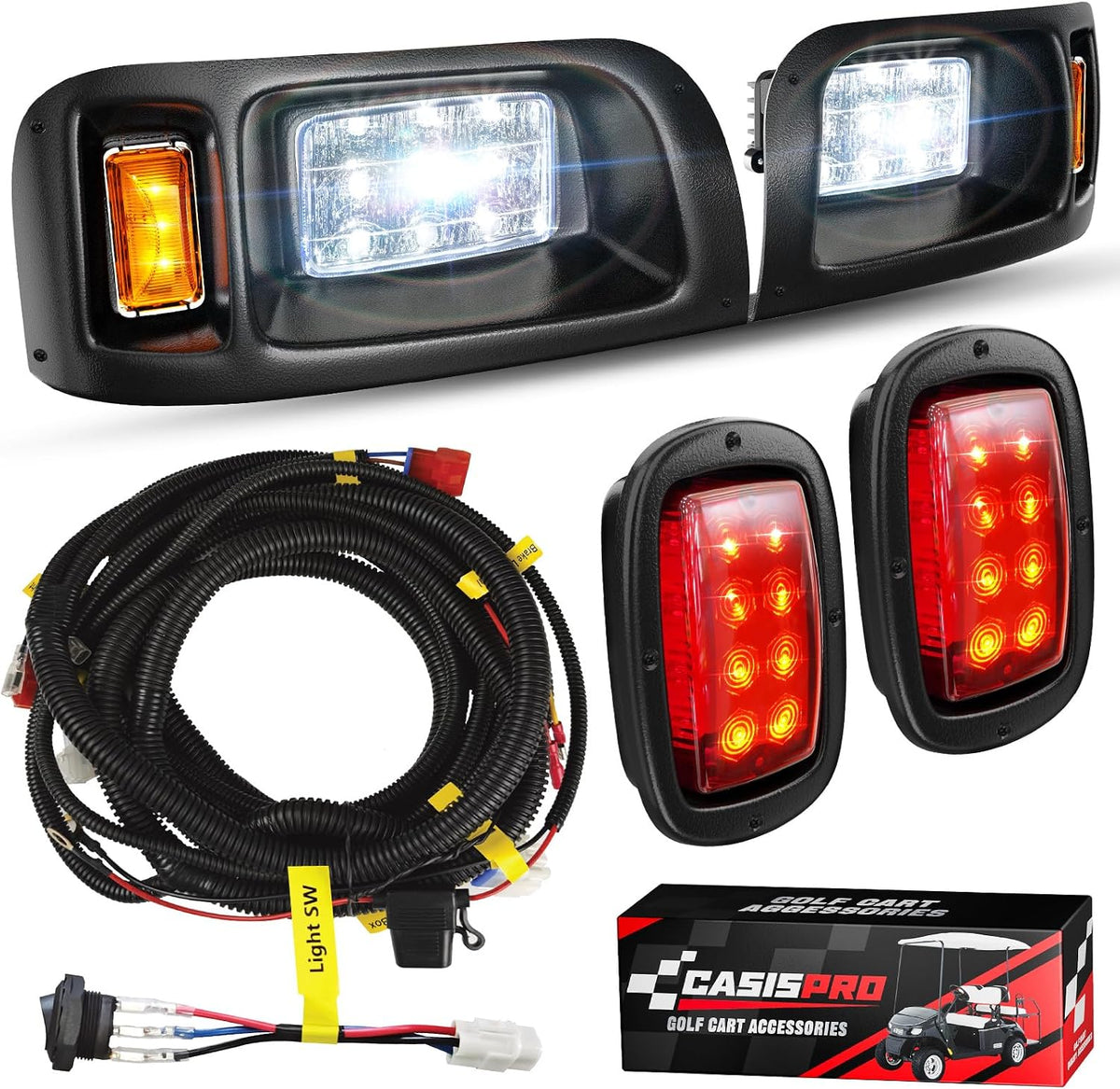 12v golf cart light kit for club car, main product view