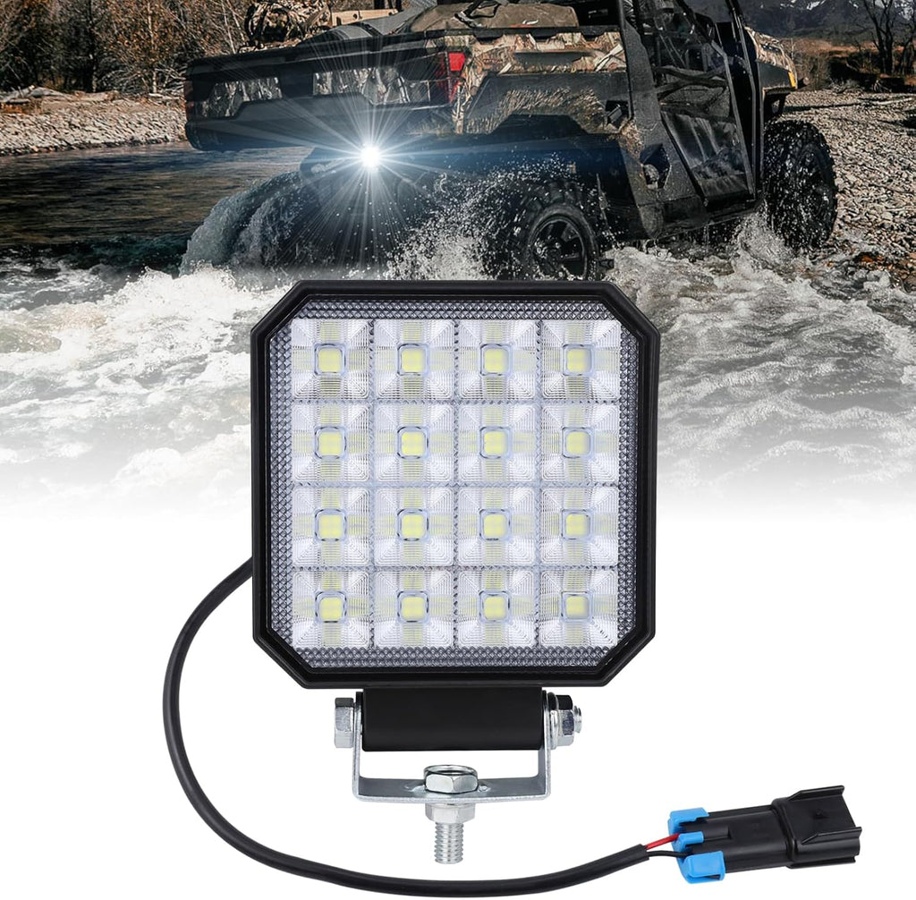 OPPBUY1 Pack Backup Light for Ranger,20W Bright White Reverse Lights Rear LED Light Kit,Plug &Play LED Driving Work Light Waterproof Cargo Flood Light for 2018-2024 Polaris Ranger 1000 XP/Crew