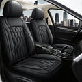 Pariitadin Leather Car Seat Covers Full Set, Waterproof Faux Leather Seat Covers