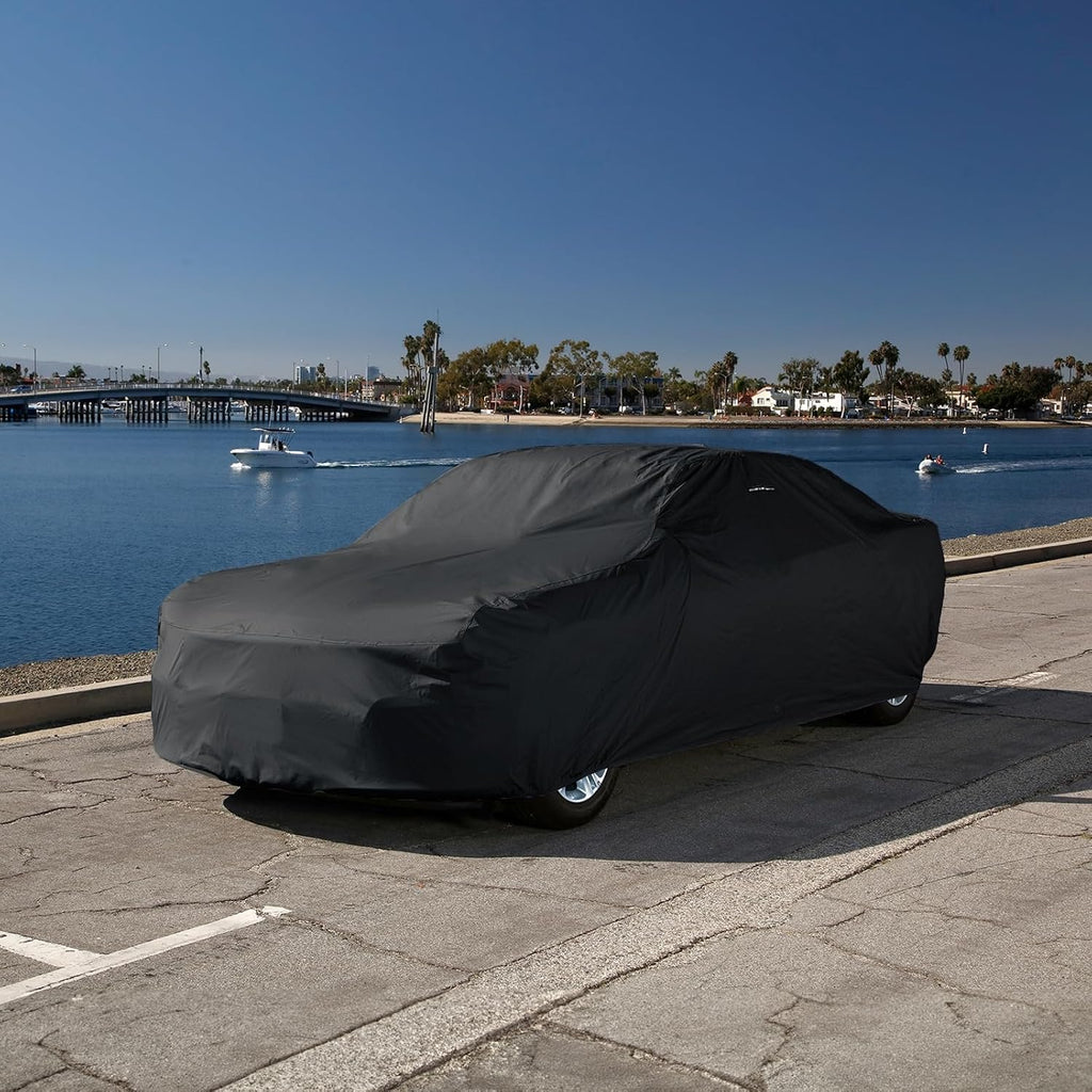icarcover waterproof car cover for 1975-1989 buick skyhawk on a desk or shelf
