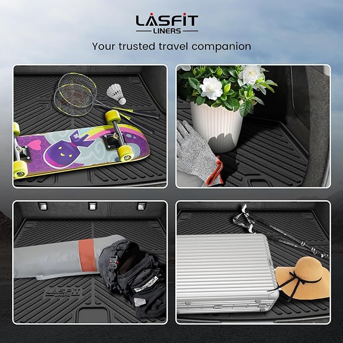LASFIT Trunk Mat for Acura RDX 2025 2024 2023 2022 2021 2020 2019, All Weather - Image 8