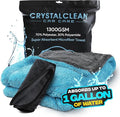 Microfiber towels for cars by CrystalCleanCarCare
