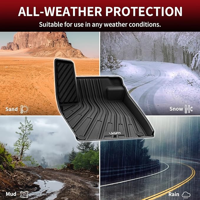 LASFIT Floor Mats & Cargo Mats for Volkswagen ID.4 2025 2024 2023 2022 2021 - Image 6