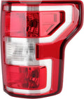 Passenger Side Tail Light Assembly Compatible with Ford F150 F-150 2018-2020 With Halogen Bulb and Harness Right Tail Lamp