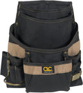 custom leathercraft 1620 tool bag, 11 pockets, steel, main product view