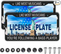 License Plate Frame Holder Black and White License Plate Frames Like Most by Unknown