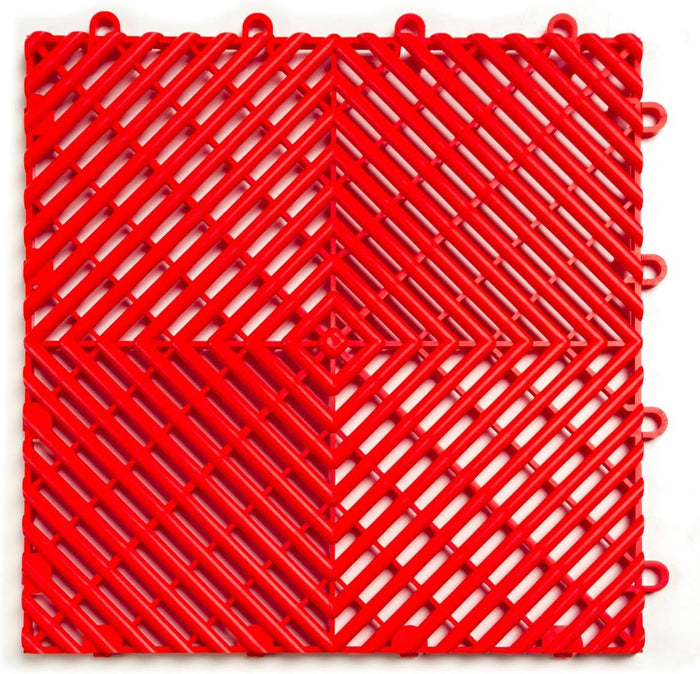 RaceDeck Free-Flow Open Rib Self-Draining Design, Durable Copolymer Plastic (48pk)