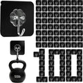 ddmy 100 pack adhesive wall hooks 50lb heavy, main product view