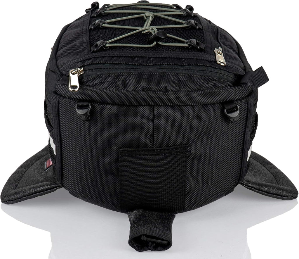 Chase Harper USA 650M Magnetic Tank Bag - Water-Resistant, Tear-Resistant, Industrial Grade Ballistic Nylon with Anti-Scratch Rubberized Polymer Bottom, Super Strong Neodymium Magnets