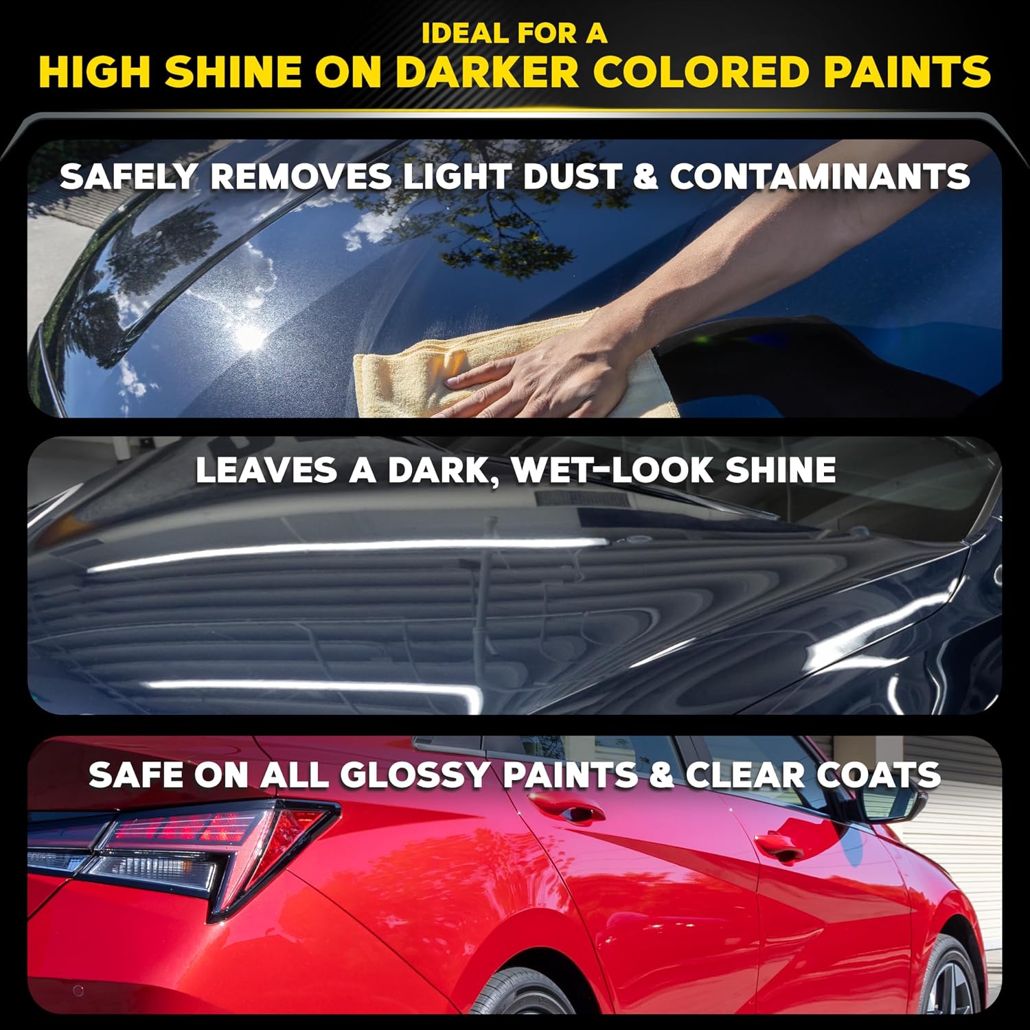 Meguiar's Gold Class High Gloss Premium Quik Detailer, High Lubricity Automotive Quick Detailer Spray that Preserves Wax and Leaves a Deep Dark Shine, 24 Oz Spray Bottle