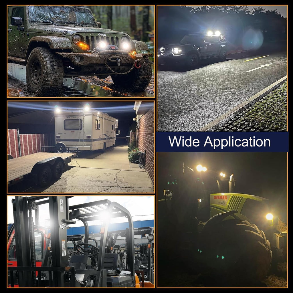 7 inch round led off road lights, 210w, view 9