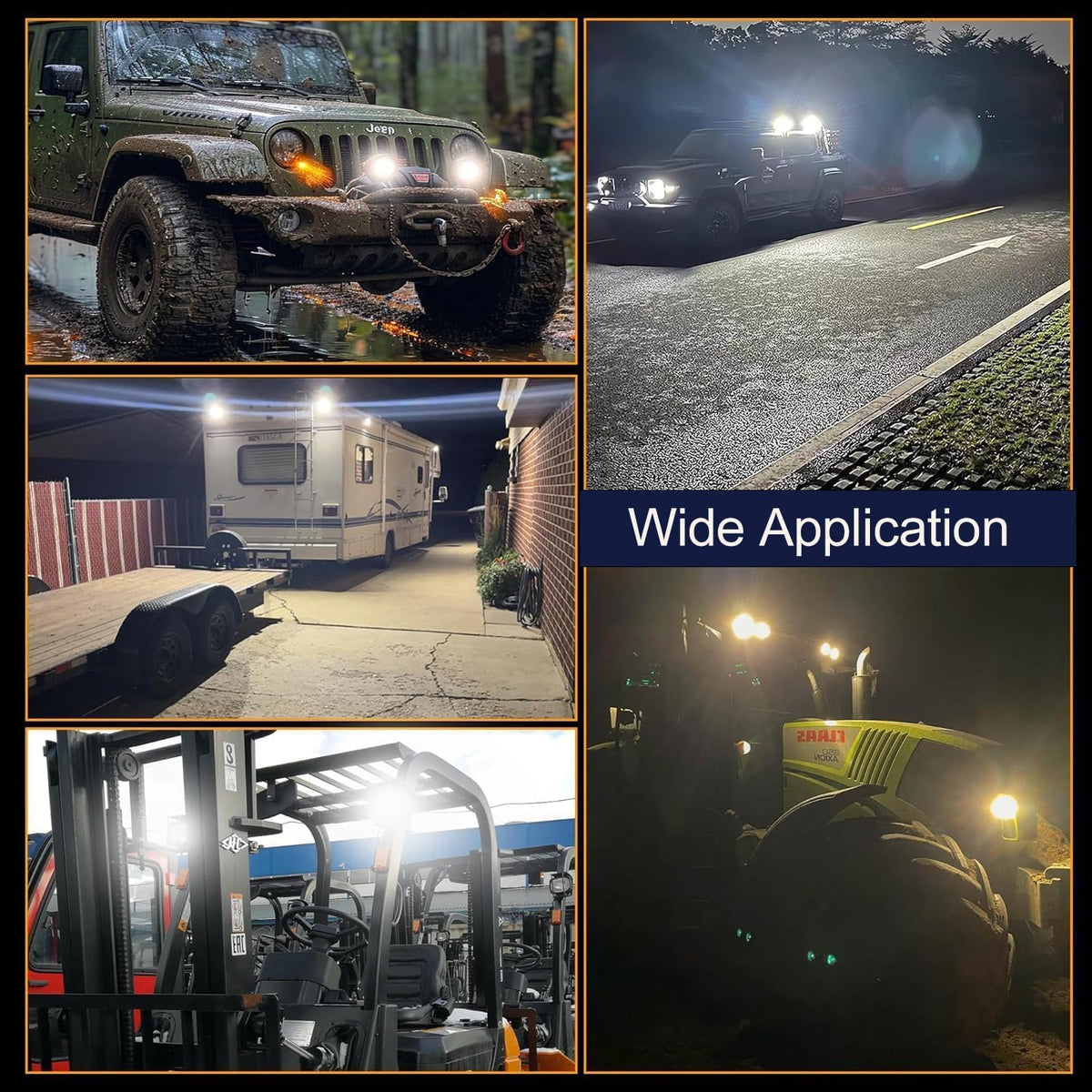 7 inch round led off road lights, 210w, view 9