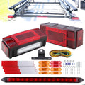 partswcgg submersible led trailer tail light kit 12v, main product view