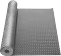 Boshen 7.5Ft x 17Ft Rubber Flooring Mats 1.6mm Diamond Plate Flooring Roll