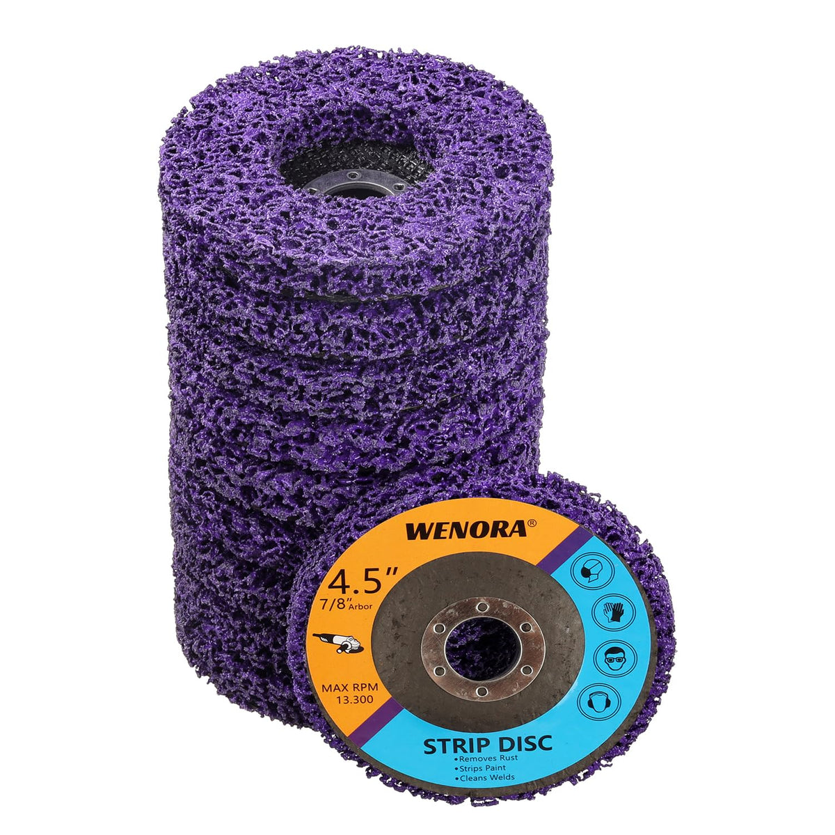strip discs stripping wheel for angle grinder, 4-1/2", main product view
