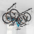 Teal Triangle Ceiling Mounted Bike Rack