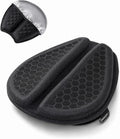 Hexrider Motorcycle Seat Cushion, 3D Honeycomb Cooling Gel Pad for Long Rides, Universal Non-Slip Shock Absorbing Seat Cover for Motorcycle Accessories, Foldable Breathable Cushion for Rider 1