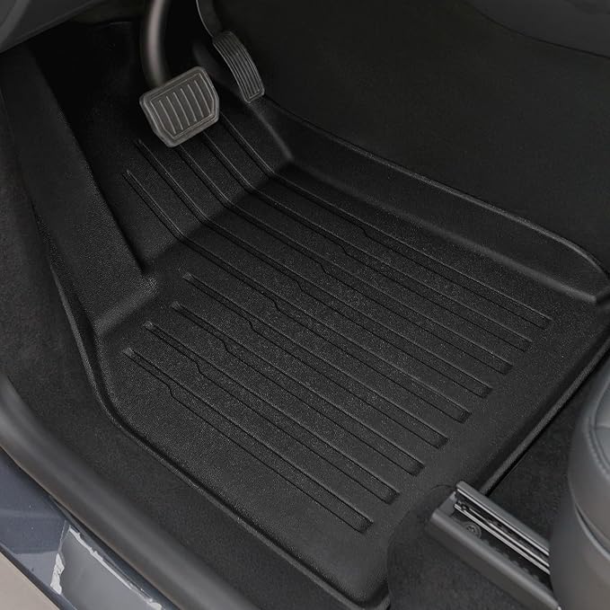 Floor Mats Set for 2025 2026 Tesla Model Y Juniper Accessories, Full Coverage - Image 2