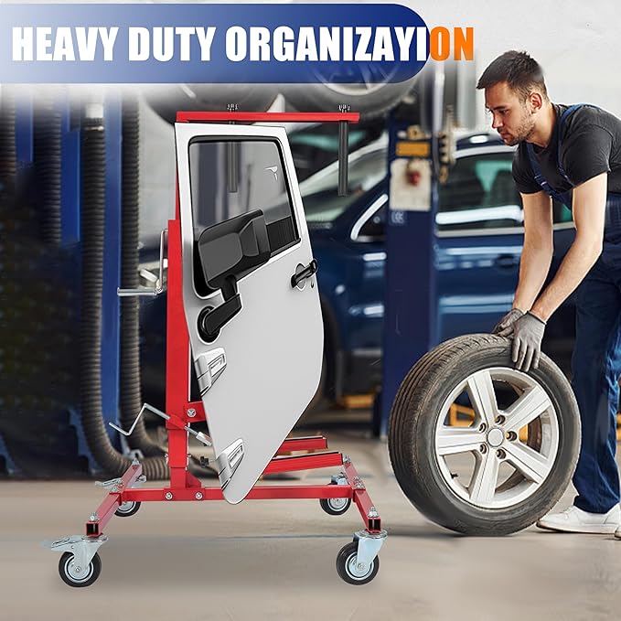 HECASA Adjustable Car Door Installer and Remover Jack Lift Hoist w/Swivel - Image 5