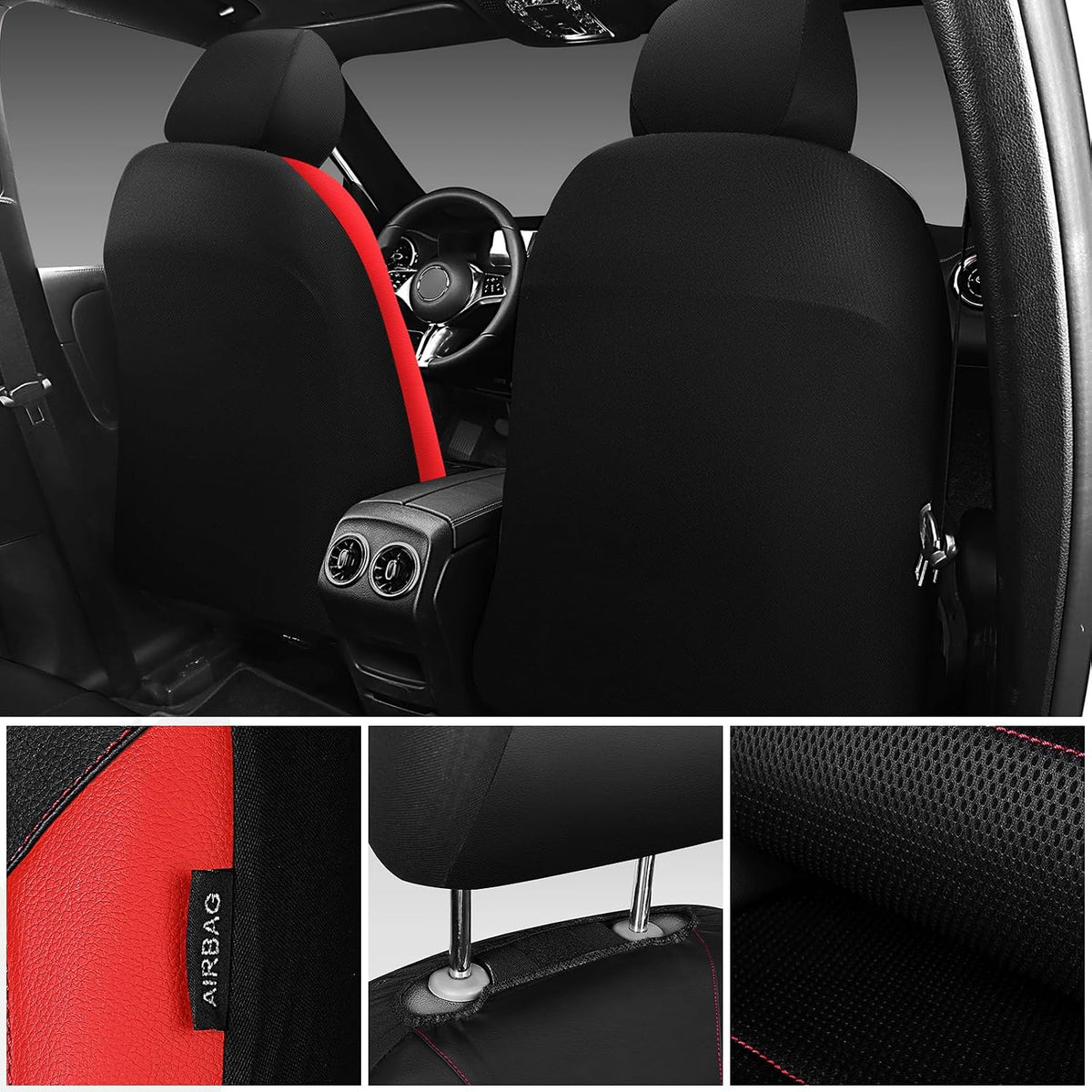 car pass universal leather car seat covers sport, package contents