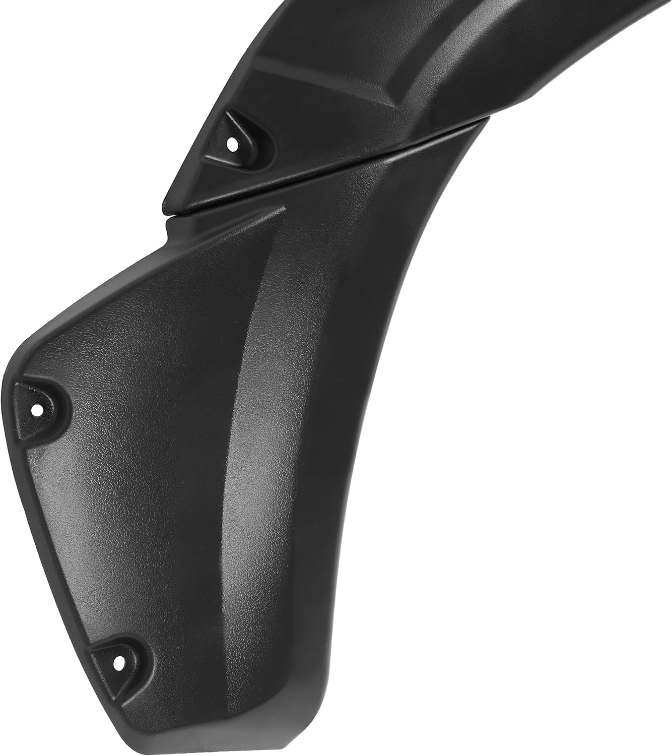 ALMULOO 4Pcs Fender Flares Compatible with 2012-2015 Toyota Tacoma | Fleetside 6 FT (72") Long Bed Models Only Wheel Arch Covers PP Plastic Textured Black