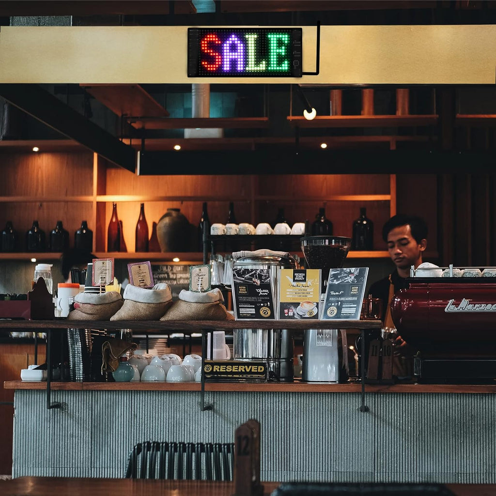GOTUS LED Light Signs for Car,Programmable Flexible LED Sign,Bluetooth APP Control,Custom Text, Patterns, Animations