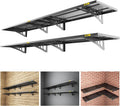 4Pack 1.64x4ft Adjustable Metal Garage Wall Shelving Heavy Duty Garage Storage