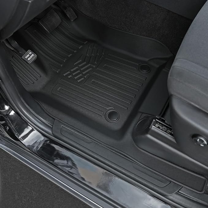 Floor Mats for 2016-2024 2025 Dodge Durango 7-seat, All Weather TPE Cargo Liner - Image 3