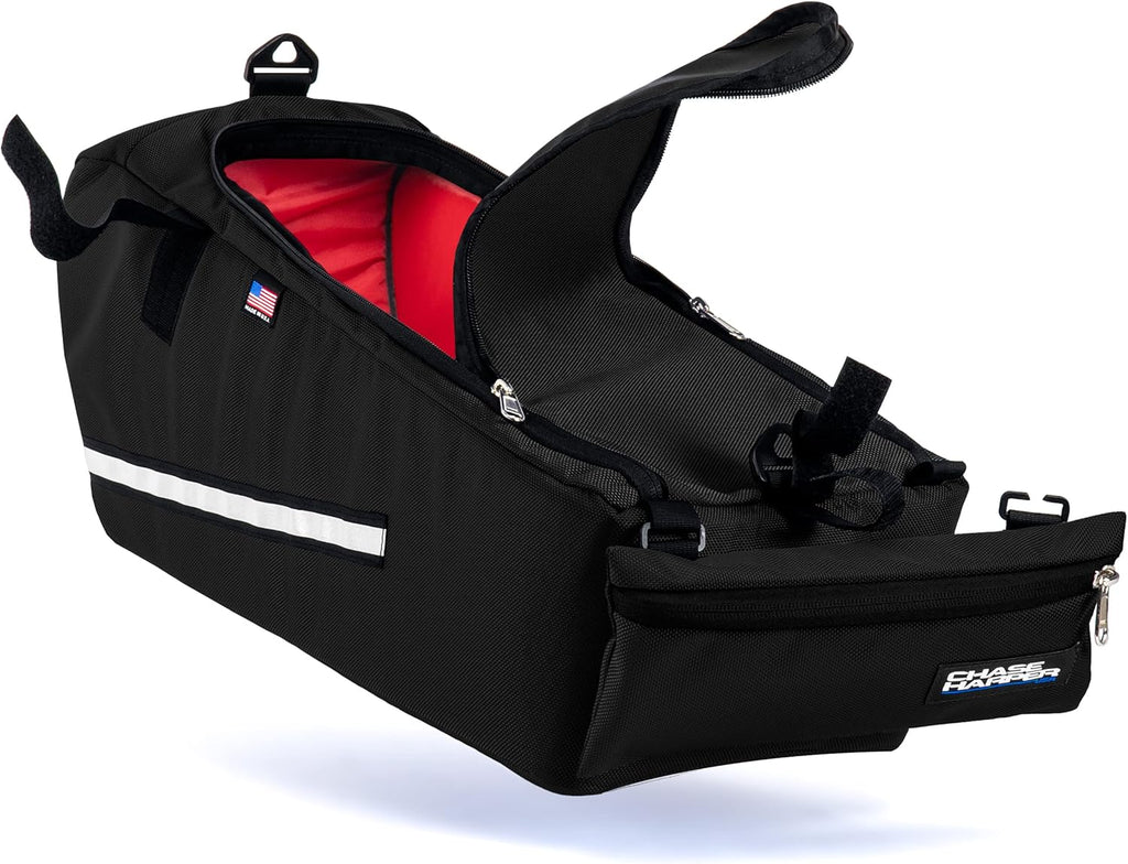 Chase Harper USA - Ruckus 5000 Under The Seat Bag - Compatible with All Ruckus Model Years With Stock Frame - Water and Tear-Resistant, Industrial Grade Ballistic Nylon – Black