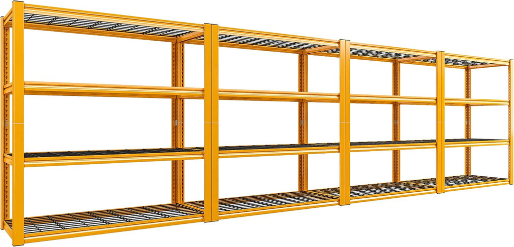 REIBII 40" W Garage Shelving Heavy Duty Metal Shelving 2200LBS Storage Shelves
