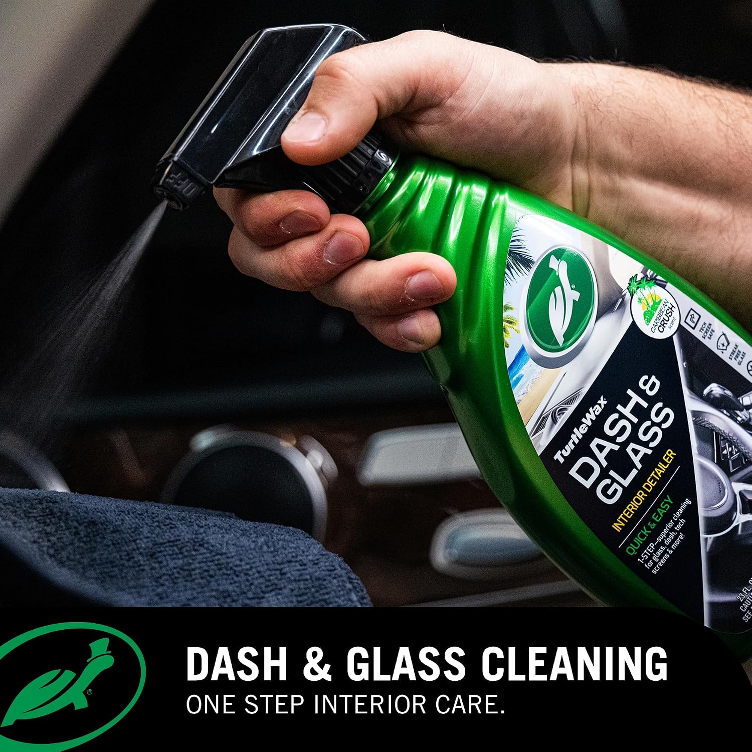 Turtle Wax T-930 Dash and Glass Protectant with Foaming Trigger - 23 Fl Oz.
