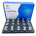 Kadrick 20pcs M12x1.5 Lug Nuts,One-Piece Solid Chrome OEM Factory Style, Replacement for 2001-2024 Ford Escape/2012-2018 Focus/2006-2020 Fusion/Lincoln 2015-19 MKC/2012-16 MKZ,Large Acorn Seat…