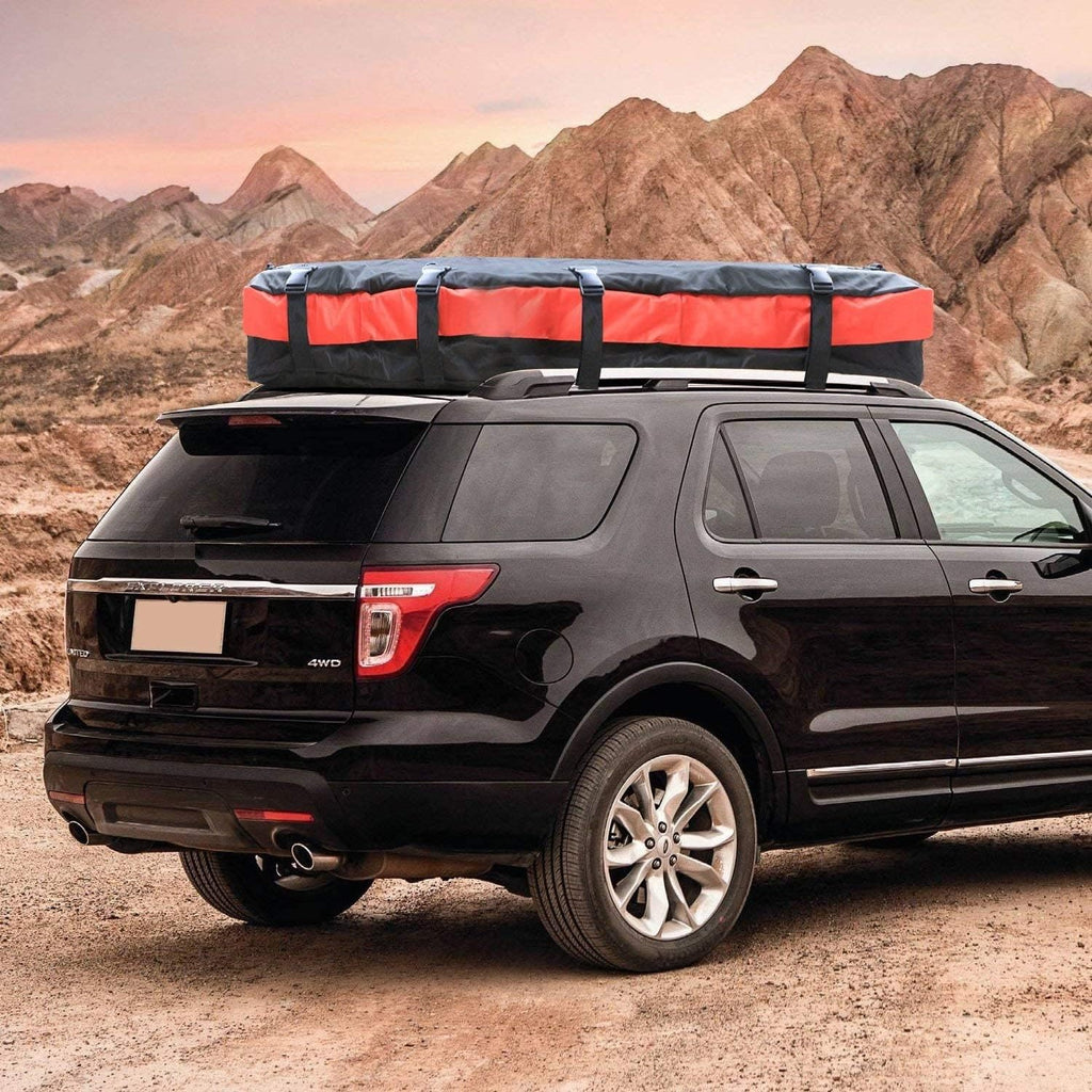 Capacity Waterproof Car Roof Bag Top Cargo Storage Rooftop Luggage Box Water Resistant for with Racks