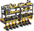 Power Tool Organizer Wall Mount, 4 Layer Heavy Duty Metal Power Tool Storage by JSYONII