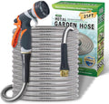 Lightweight Stainless Steel Garden Hose 25Ft – Kinkless Flexible Metal Water by Sunifier