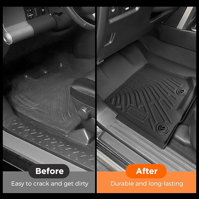 All Weather Floor Mat for Toyota 4Runner 2024 2023 2022 2021 2020 2019 2018 - Image 3