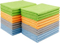 AIDEA Microfiber Cleaning Cloth 24 Pack, Microfiber Towels for Cars, Soft & Absorbent Cleaning Rags, Premium Lint Free Shop Towels for House, Kitchen, Car, 12inx16in