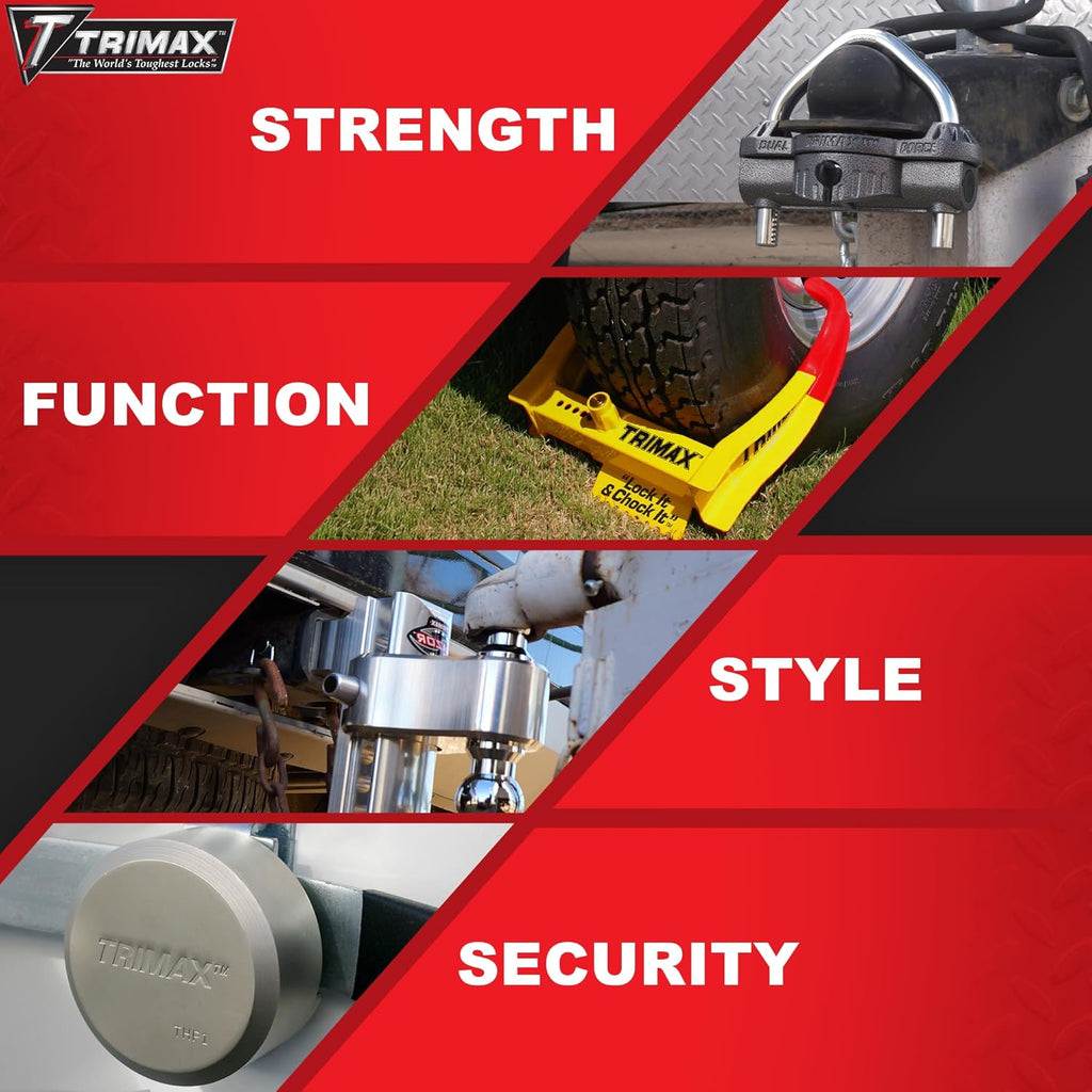 TRIMAX TNL740 Spare Tire Nut Lock for Side Mount Spare Tires, Easy Install - for SUV, Trailer Tire, and More - 1 Pack