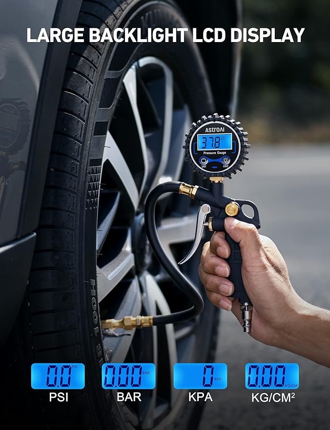 AstroAI Digital Tire Pressure Gauge (2pack)