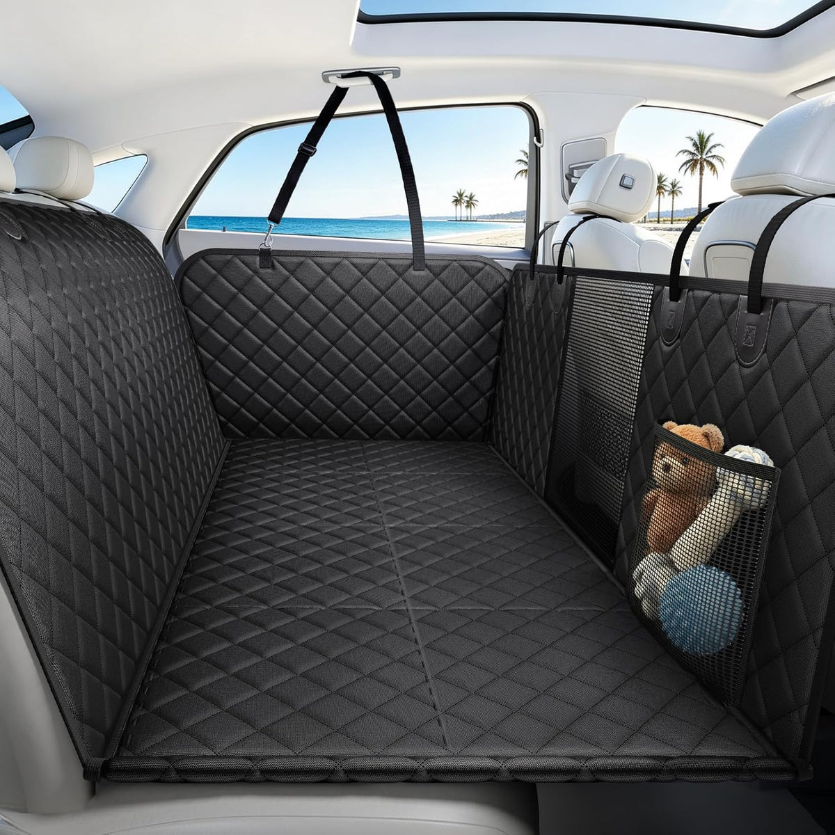 dog car seat cover for back seat, hard, main product view