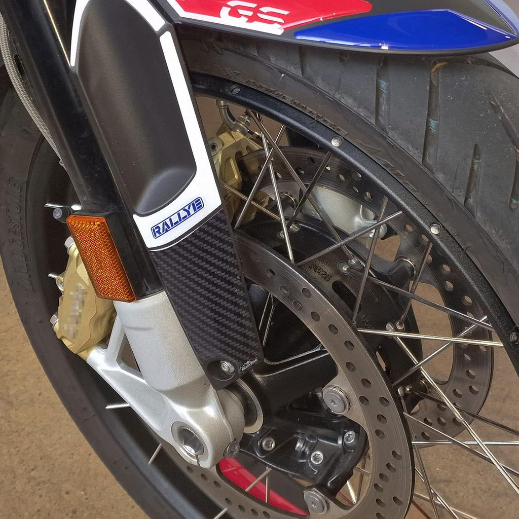 Resin Bike Motorcycle 3D Stickers Compatible with Bmw R 1250 GS Adventure Rallye 2021-2024. Fender Side Plates Protections from Impact and Scratches. Resin Stickers - Made in Italy
