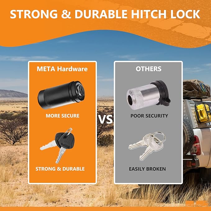 Trailer Hitch Locks, Hitch Lock - Image 4