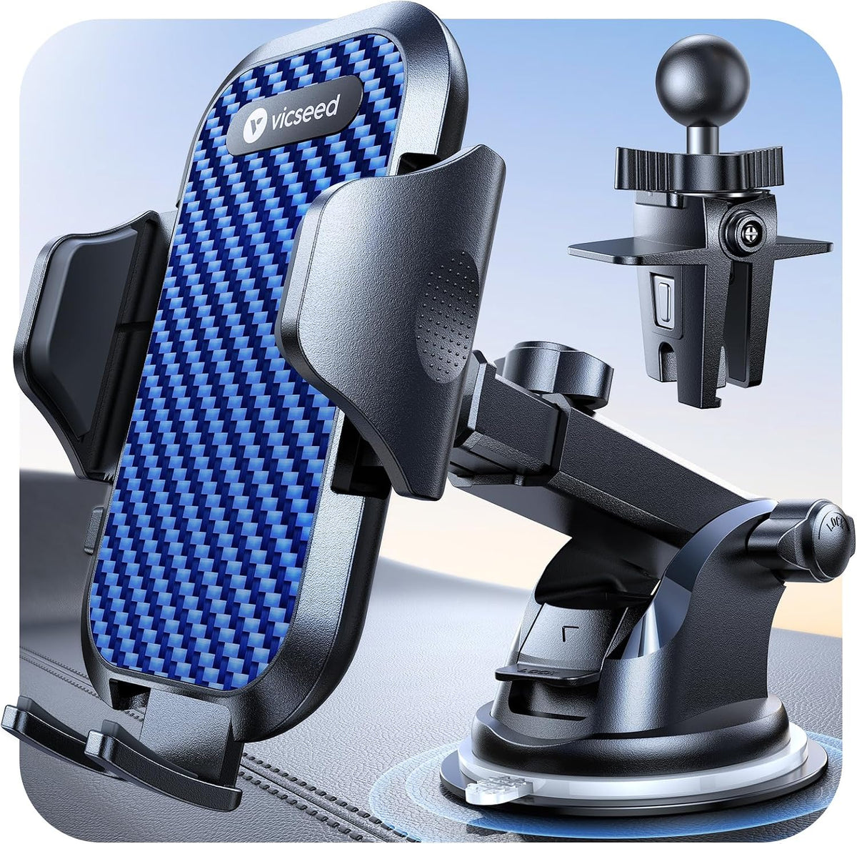 VICSEED Dark Blue Phone Holders
