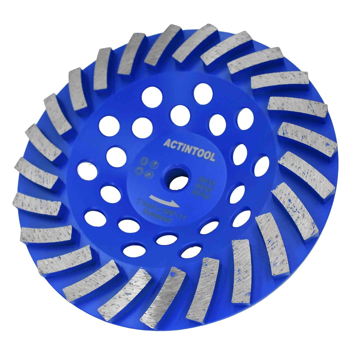 7 in. x 5/8-11 in. threaded arbor 24, main product view